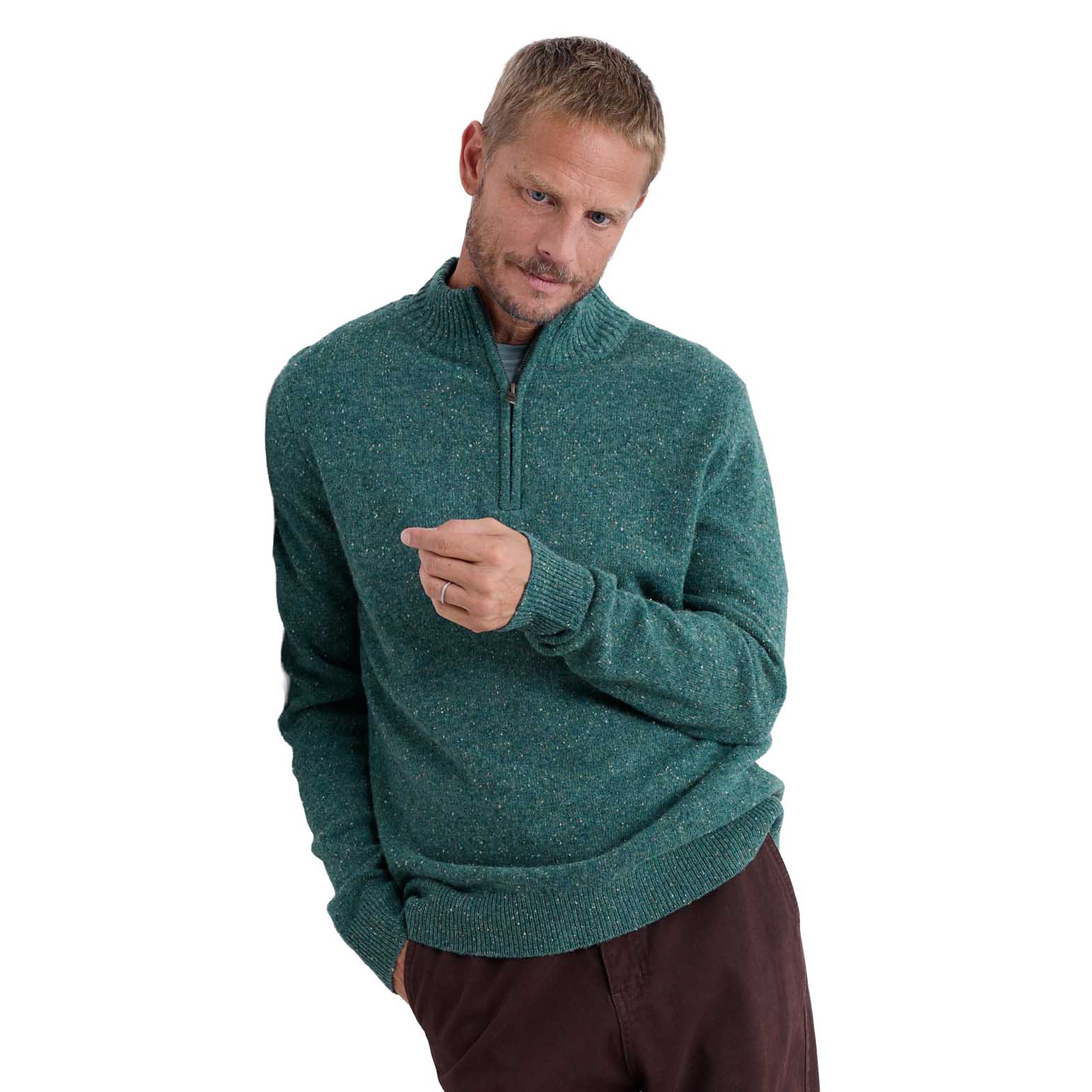 Seasalt Cornwall Reefpoint Jumper Dark Lake